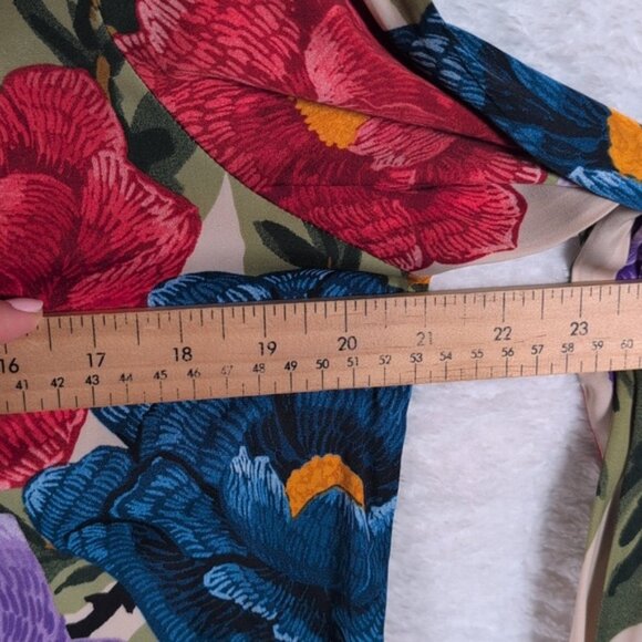 Rachel Zoe Black and Gray Patterned Top - Picture 3 of 3